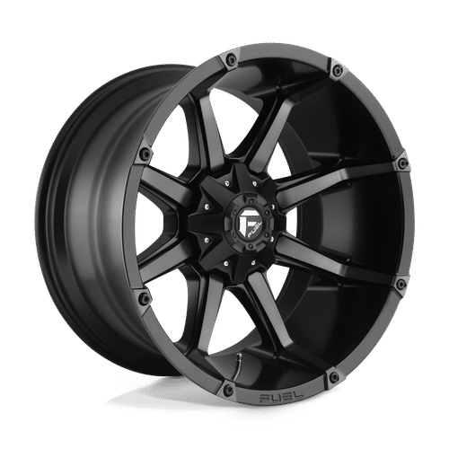 FUEL OFF-ROAD D556 MATTE BLACK DOUBLE DARK TINT | 22x12 -44 106.1 (6x135/6x139.7)