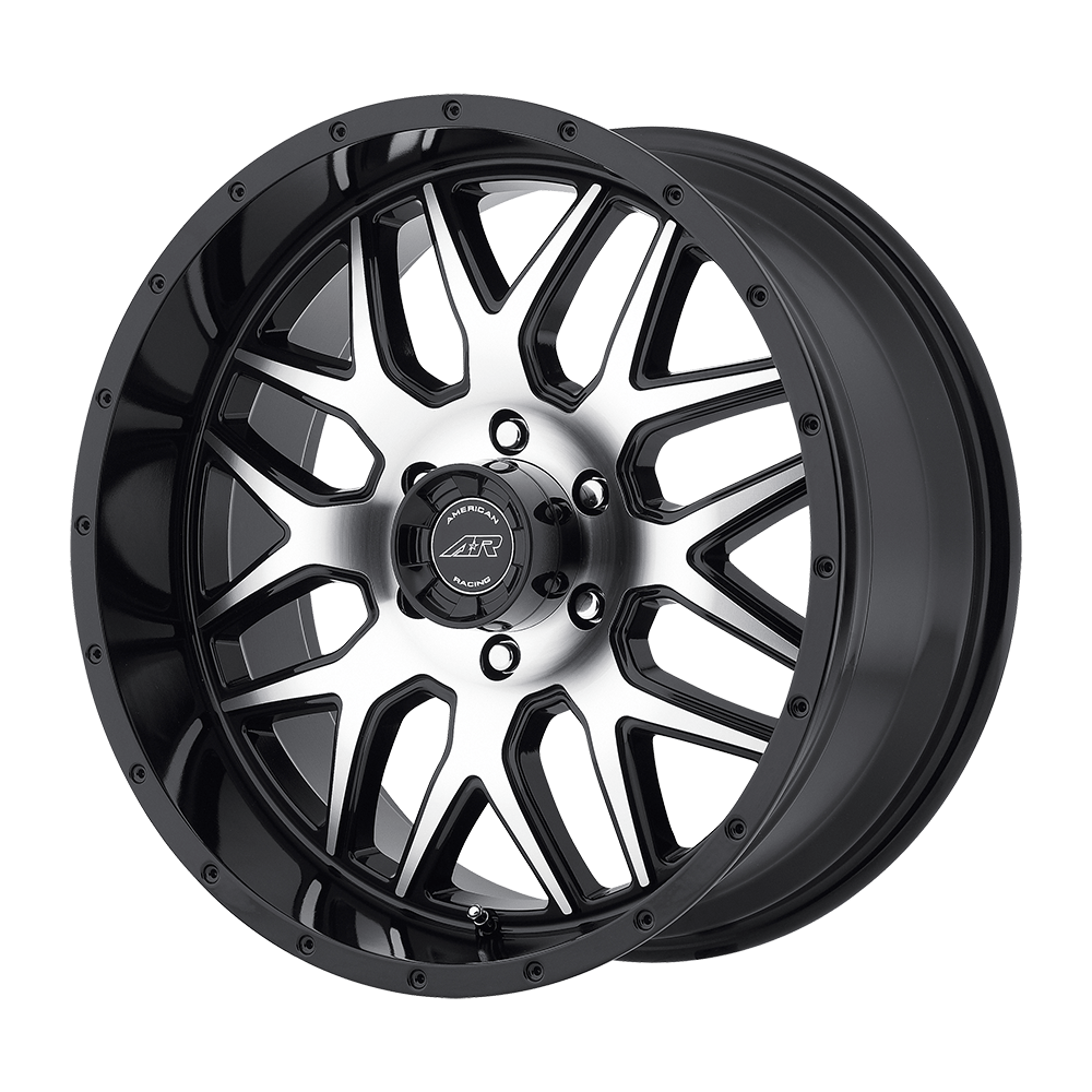 AMERICAN RACING AR910 Gloss
Machined | 20x9 18 108.00 (6x139.7)