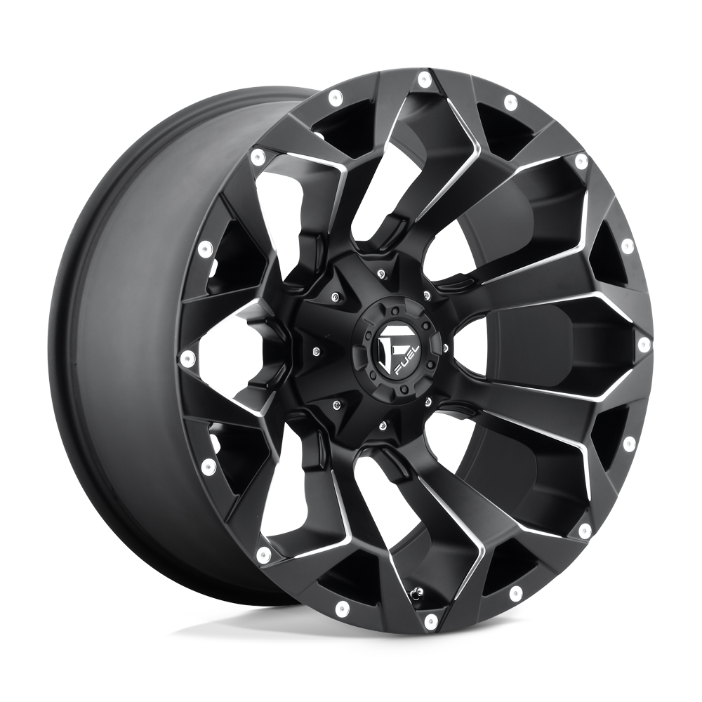 FUEL D546 ASSAULT Matte
Milled | 17x9 1 125.10 (8x165.1)