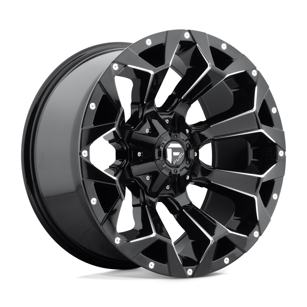 FUEL D576 ASSAULT Gloss
Milled | 20x10 -18 125.10 (8x165.1)