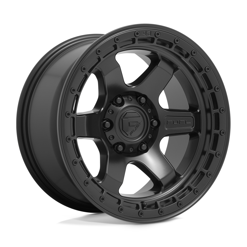 FUEL D750 BLOCK Matte | 17x9 1 66.06 (6x114.3)