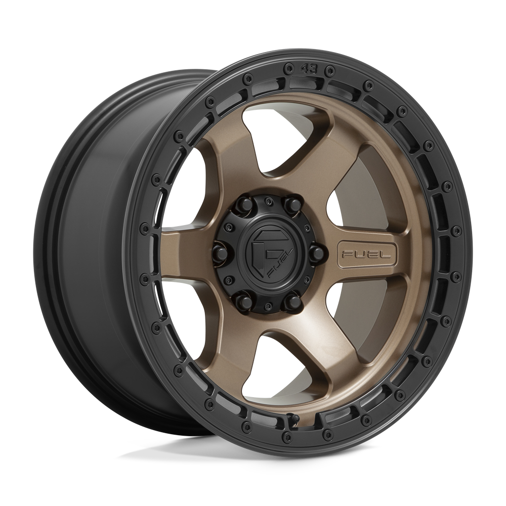 FUEL D751 BLOCK Matte | 17x9 -12 106.10 (6x139.7)
