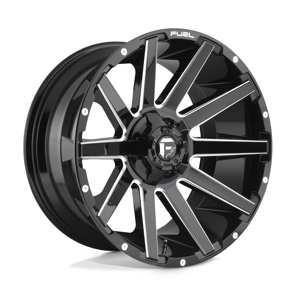 FUEL D615 CONTRA Gloss
Milled | 20x10 -18 125.10 (8x170)