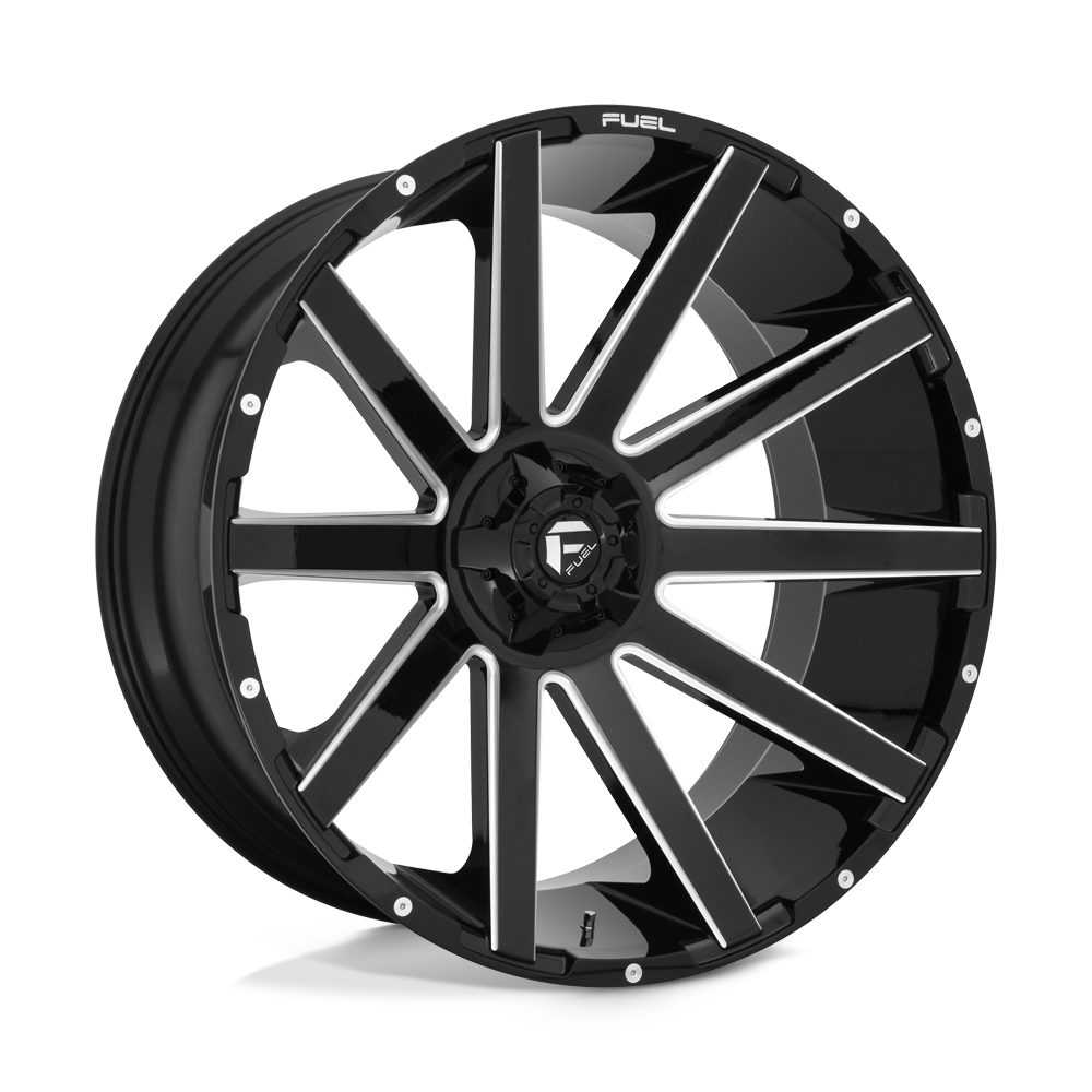 FUEL D615 CONTRA Gloss
Milled | 26x12 -44 106.10 (6x135/6x139.7)