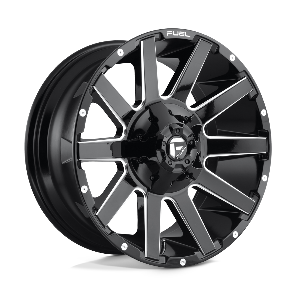 FUEL D615 CONTRA Gloss
Milled | 20x9 20 125.10 (8x170)