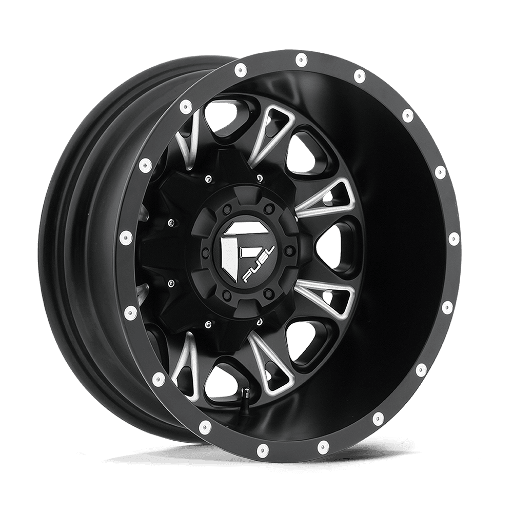 FUEL D513 THROTTLE Matte
Milled | 17x6.50 -140 125.10 (8x165.1)