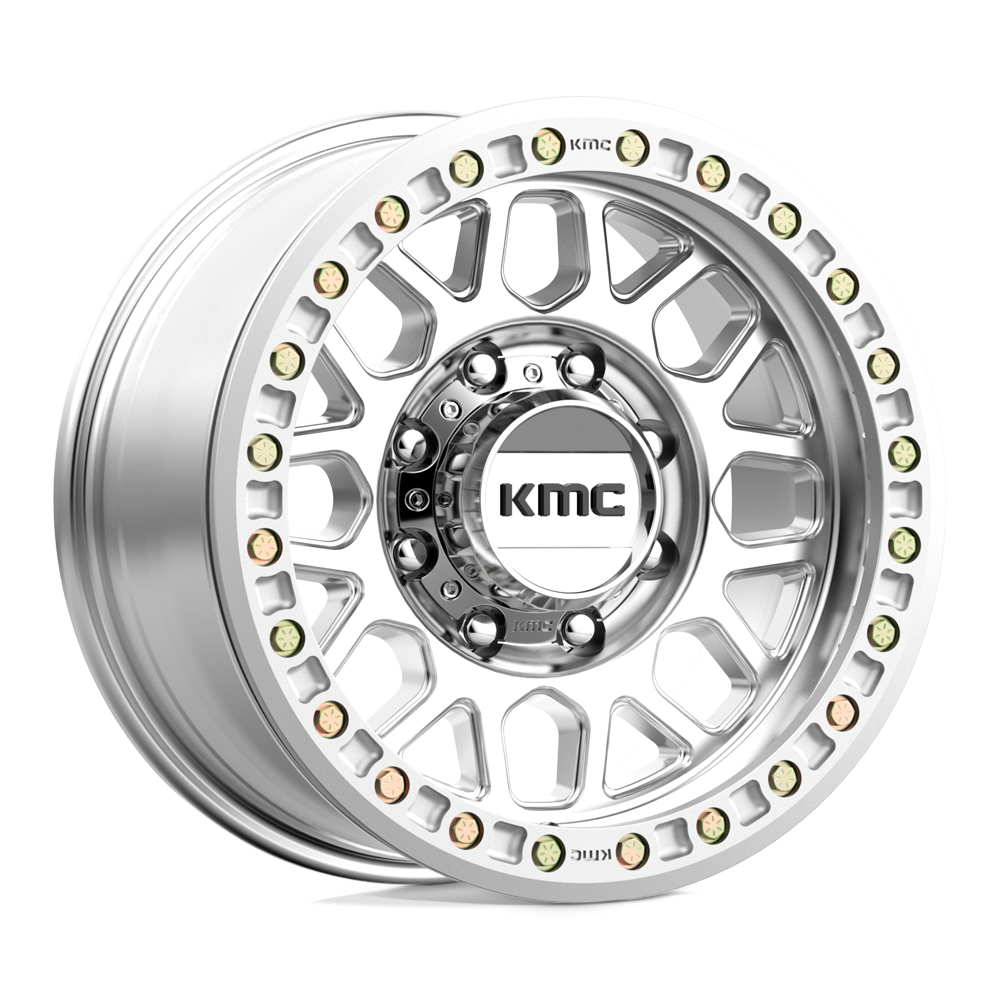 KMC KM234 GRENADE DESERT BEADLOCK Machined | 17x8.50 0 125.10 (8x165.1)