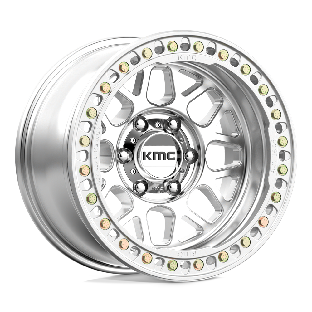 KMC KM235 GRENADE CRAWL BEADLOCK Machined | 17x9 -38 108.00 (6x114.3)