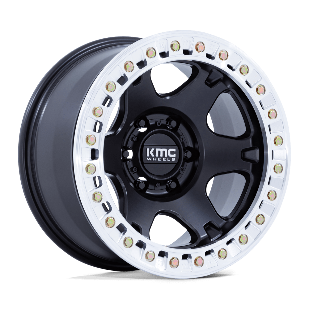 KMC KM238 VI BEADLOCK Satin
Machined | 17x9 1 110.10 (6x139.7)
