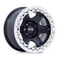 KMC KM238 VI BEADLOCK Satin
Machined | 17x9 -38 125.10 (8x170)