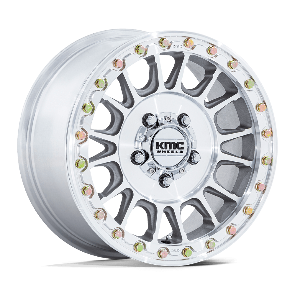 KMC KS239 IMPACT UTV BEADLOCK Machined | 15x7 38 100.30 (6x139.7)