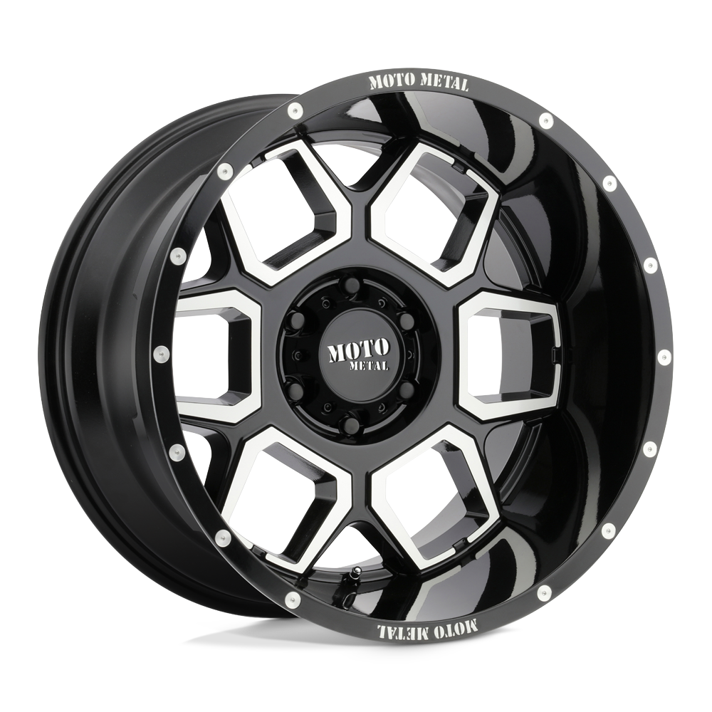 MOTO METAL MO981 SPADE Gloss
Machined | 20x10 -24 106.10 (6x139.7)