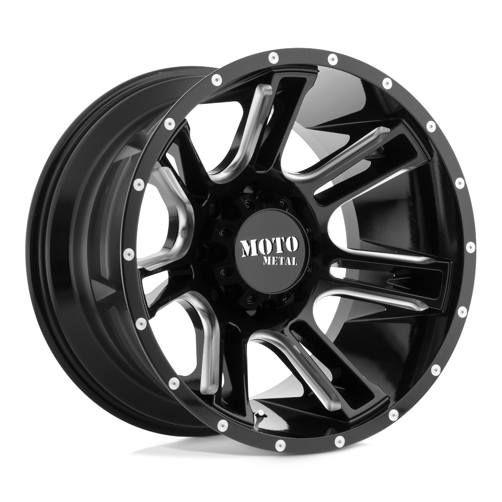 MOTO METAL MO982 AMP Gloss
Milled | 20x9 0 106.10 (6x139.7)
