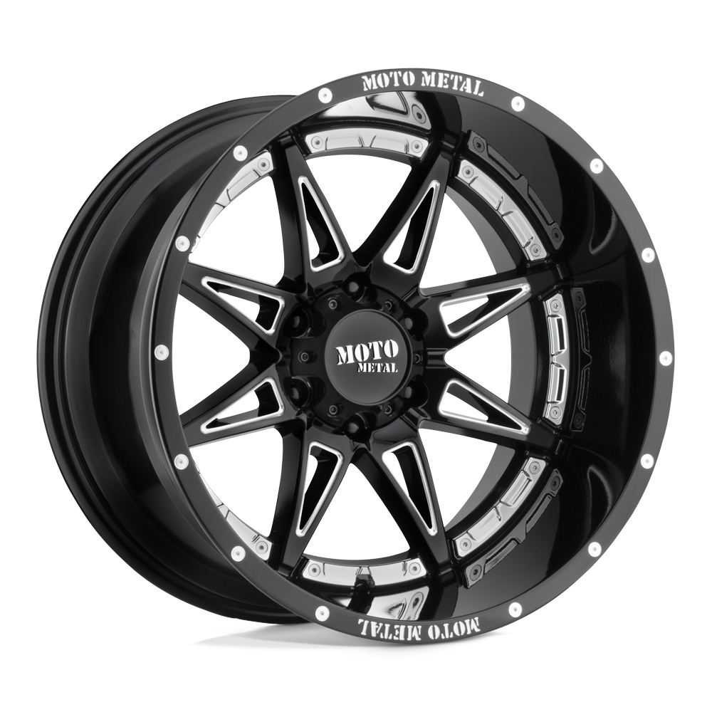 MOTO METAL MO993 HYDRA Gloss
Milled | 20x12 -44 125.10 (8x165.1)