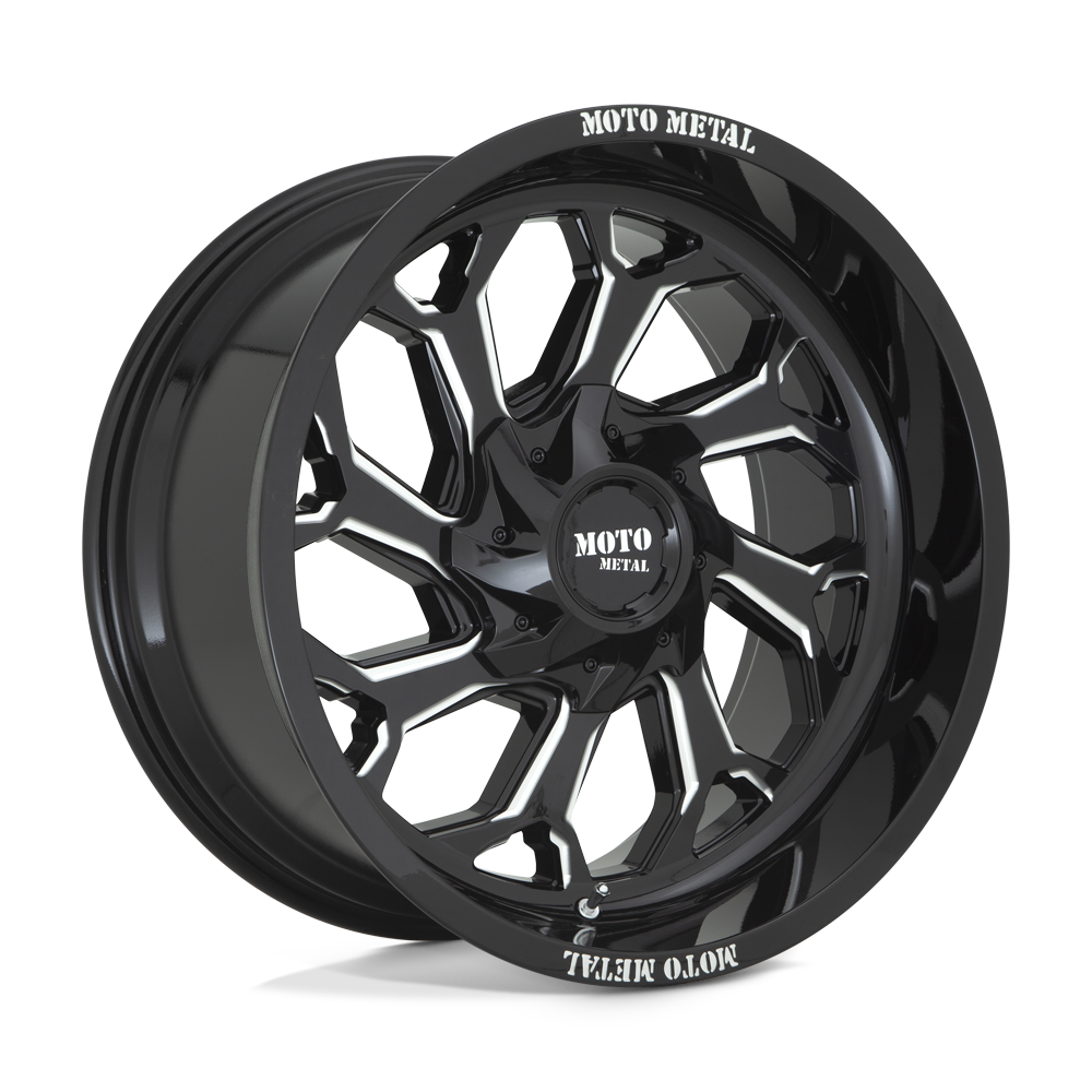 MOTO METAL MO999 Gloss
Milled | 20x10 -18 125.10 (8x165.1)