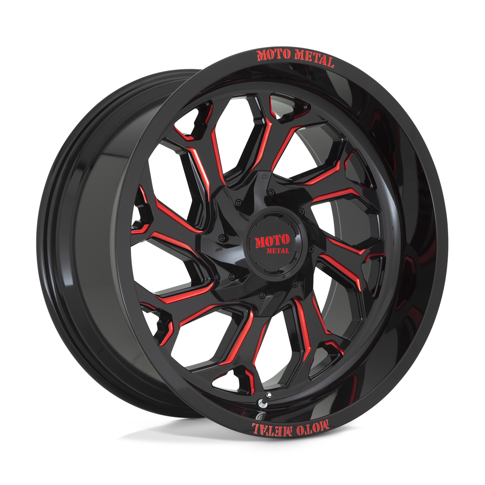 MOTO METAL MO999 Gloss
Milled | 20x10 -18 125.10 (8x165.1)