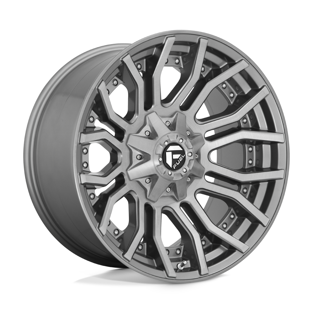 FUEL D713 RAGE PLATINUM Brushed | 20x10 -18 125.10 (8x170)