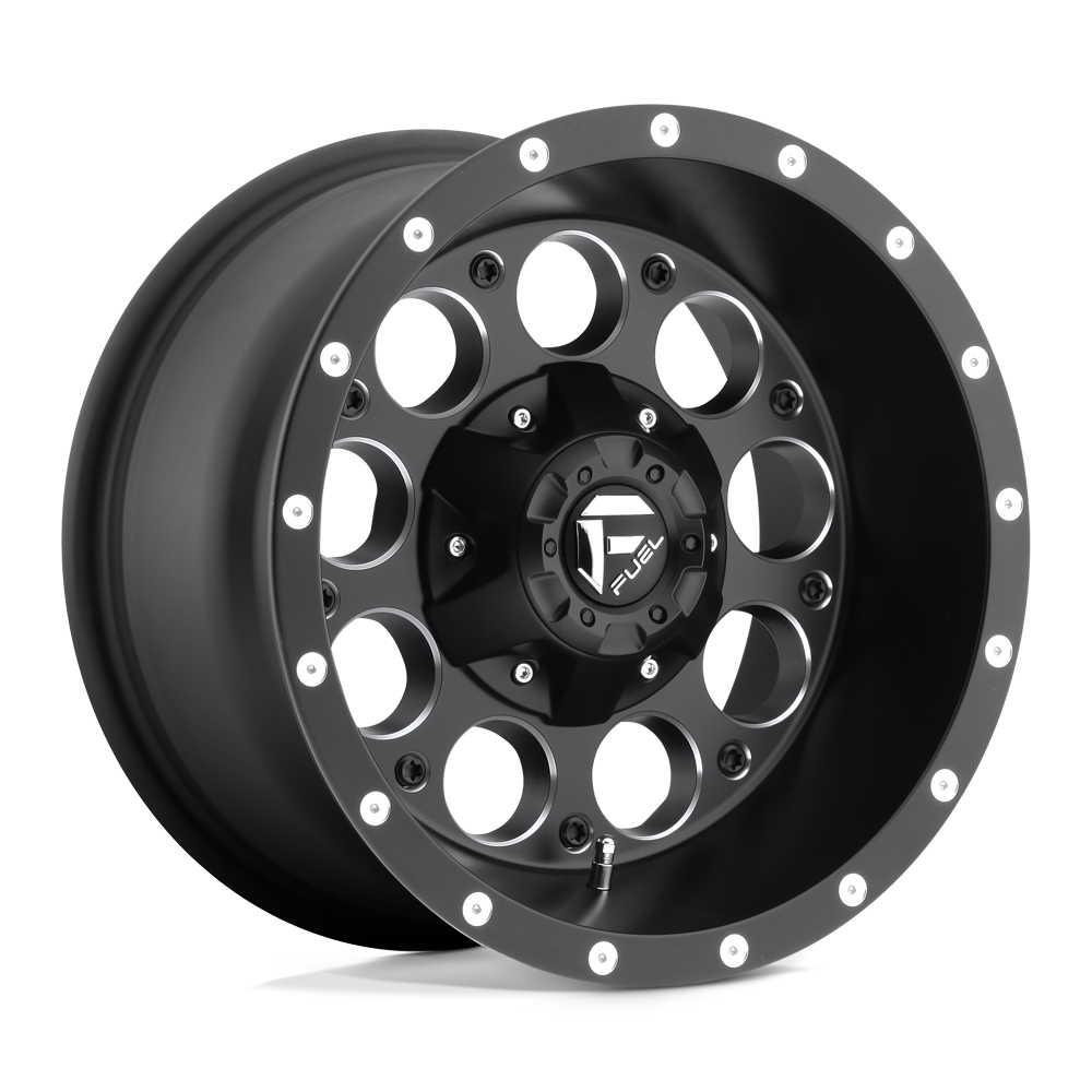 FUEL D525 REVOLVER Matte
Milled | 15x8 -18 108.00 (6x139.7)