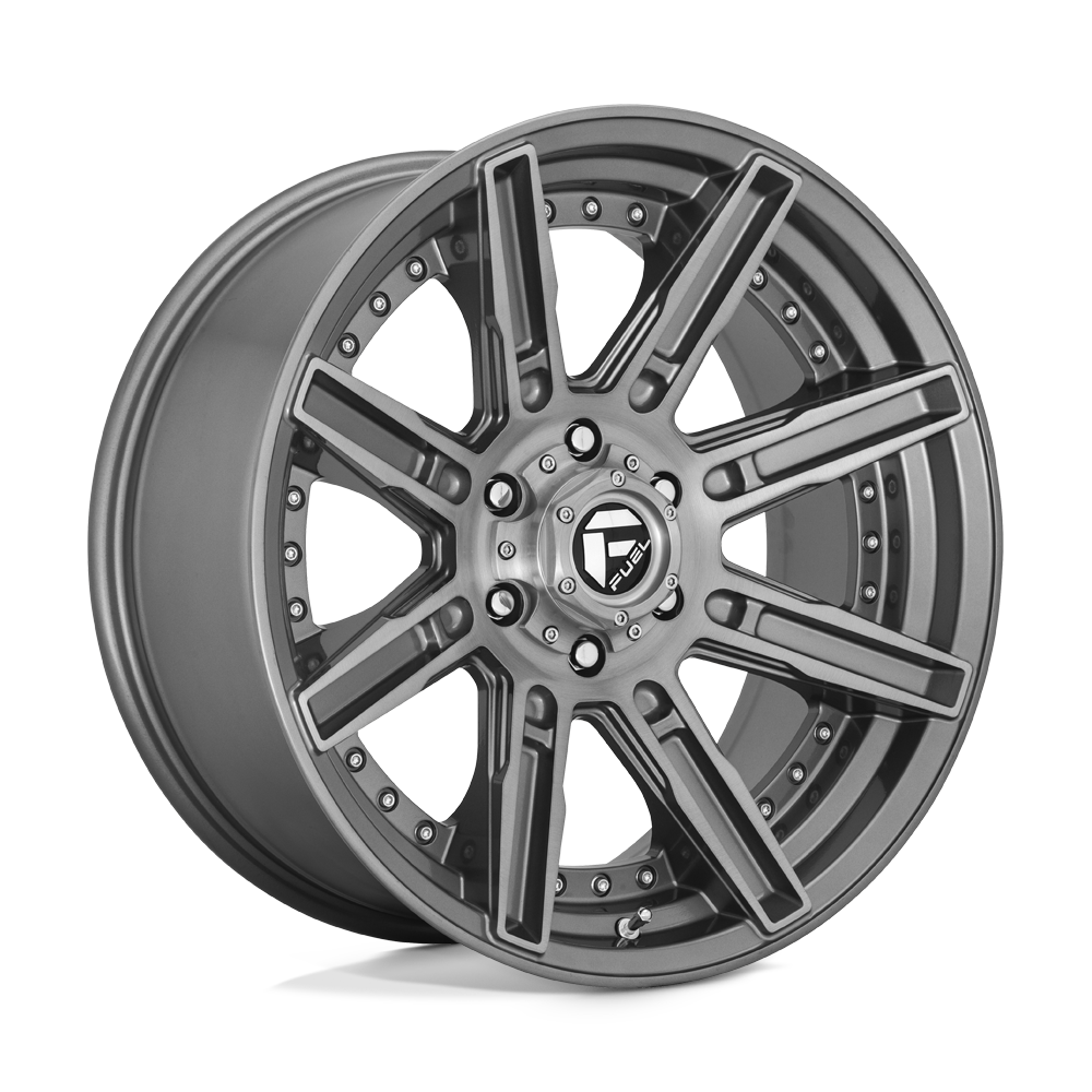 FUEL D710 ROGUE PLATINUM Brushed | 20x10 -18 106.10 (6x139.7)