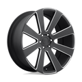 DUB 1PC S187 8-BALL Matte
Milled | 22x9.50 20 78.10 (6x139.7)