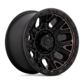 FUEL D824 TRACTION Matte | 17x9 -12 106.10 (6x139.7)