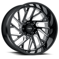 TUFF T4B Gloss
Milled | 20x12 -45 125.10 (8x180)
