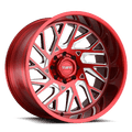 TUFF T4B Milled | 22x12 -45 125.10 (8x180)