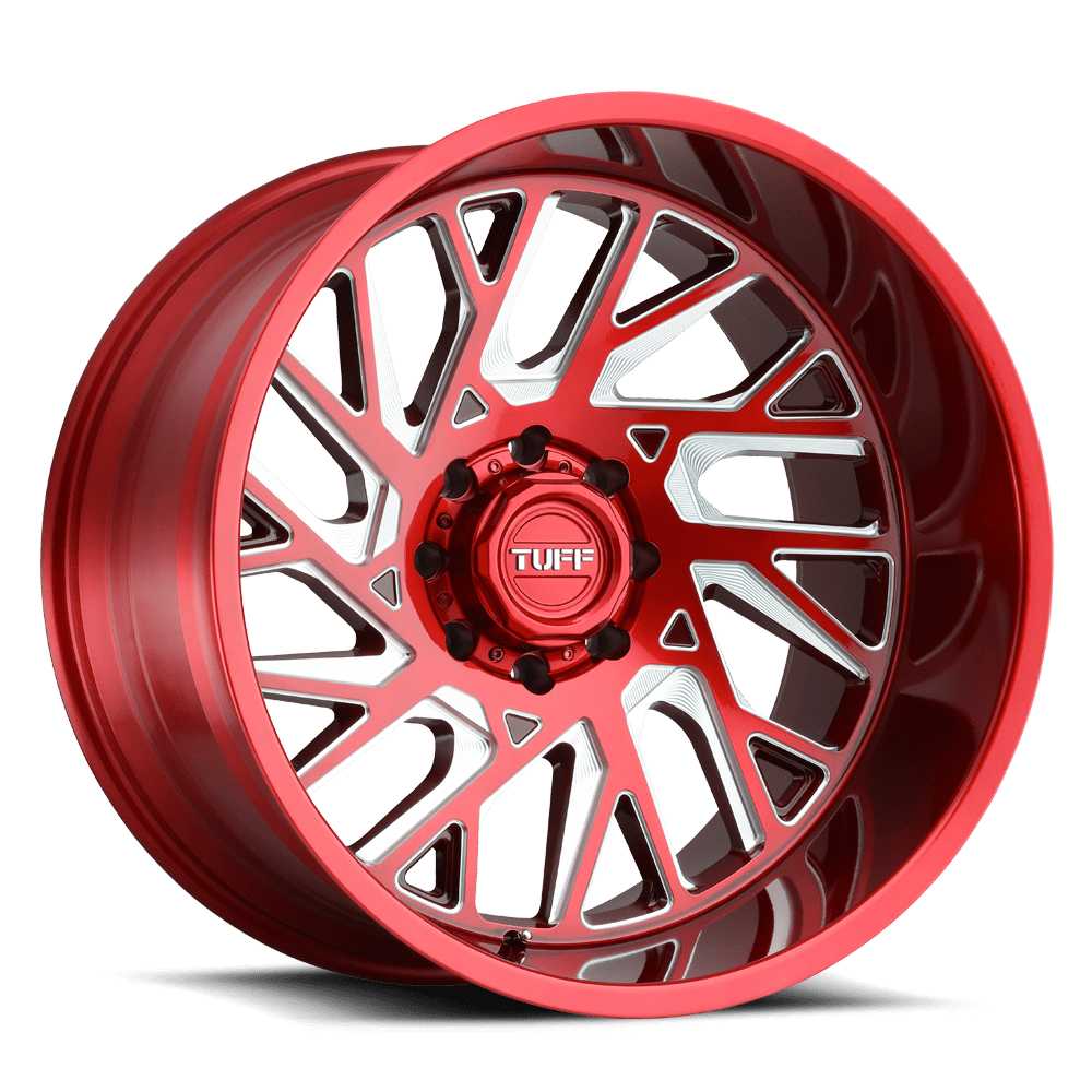 TUFF T4B Milled | 22x12 -45 125.10 (8x180)