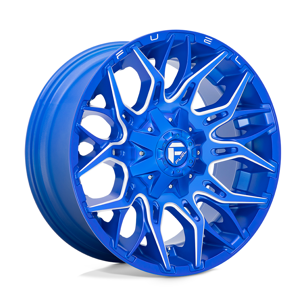 FUEL D770 TWITCH Milled
Anodized | 22x12 -44 125.10 (8x165.1)