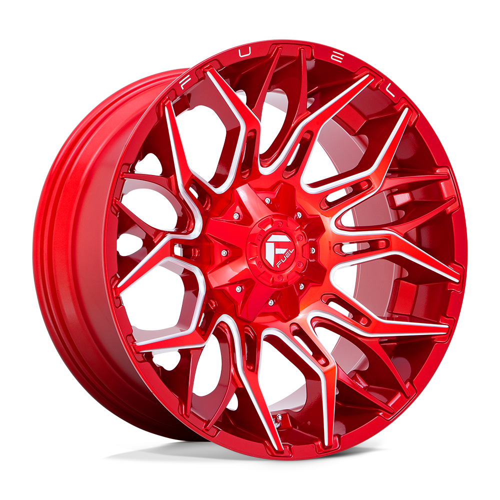 FUEL D771 TWITCH Milled | 22x10 -18 125.10 (8x165.1)