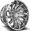 XF OFFROAD XF-224 Chrome | 22x12 -44 106.4 (6x135/6x139.7)