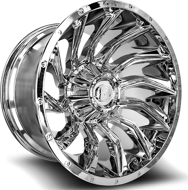XF OFFROAD XF-224 Chrome | 22x12 -44 106.4 (6x135/6x139.7)