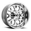 FUEL OFF-ROAD D586 TITAN HIGH LUSTER POLISHED | 20x10 -18 125.1 (8x165.1)