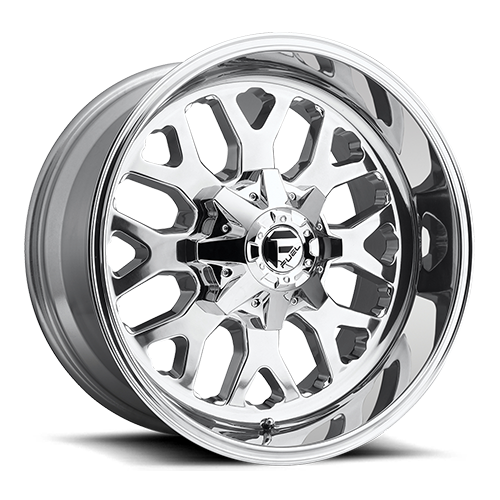 FUEL OFF-ROAD D586 TITAN HIGH LUSTER POLISHED | 20x10 -18 125.1 (8x165.1)
