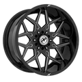 XF OFFROAD XF-238 Gloss Black Milled | 20x10 -12 106.4 (6x135/6x139.7)
