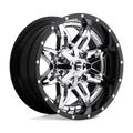 FUEL OFF-ROAD D266 CHROME PLATED GLOSS BLACK LIP | 20x10 -19 106.1 (6x135/6x139.7)