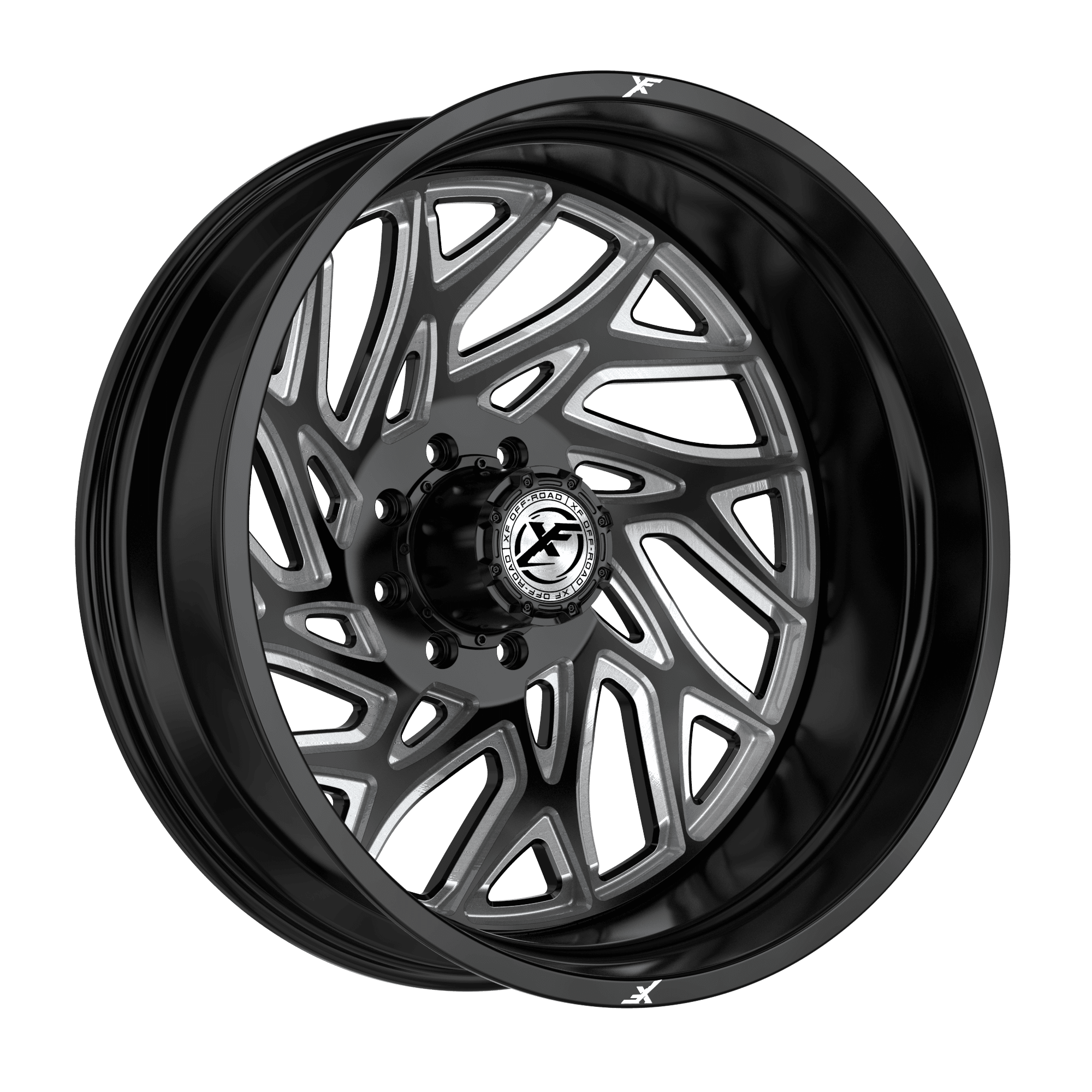 XF OFFROAD XF-229GBML-R Gloss Black Milled | 26x8.25 -232 121.3 (8x165.1)