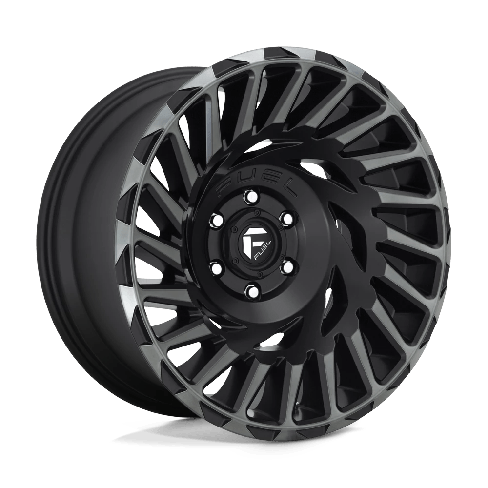 FUEL OFF-ROAD D683 CYCLONE MATTE MACHINED DOUBLE DARK TINT | 20x10 -18 106.1 (6x139.7)