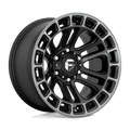 FUEL OFF-ROAD D720 MATTE BLACK DOUBLE DARK TINT MACHINED | 18x9 1 87.1 (6x135)