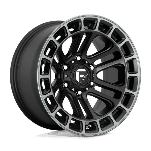 FUEL OFF-ROAD D720 MATTE BLACK DOUBLE DARK TINT MACHINED | 18x9 1 87.1 (6x135)
