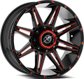 XF OFF-ROAD XF-220 | 22x10 | -18 | 125.2 | 8x165.1/8x180