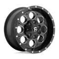 FUEL OFF-ROAD D525 REVOLVER MATTE BLACK MILLED | 20x9 1 125.1 (8x165.1)