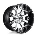 FUEL OFF-ROAD D246 CHROME PLATED GLOSS BLACK LIP | 22x10 -13 125.1 (8x170)