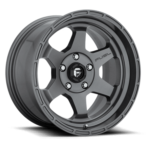 FUEL OFF-ROAD D665 SHOK MATTE GUN METAL | 17x10 -18 87.1 (6x135)