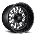 FUEL OFF-ROAD D611 STROKE GLOSS BLACK MILLED | 18x9 20 124.2 (8x180)