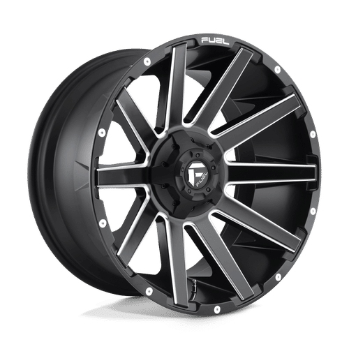 FUEL OFF-ROAD D616 MATTE BLACK MILLED | 22x10 -18 124.2 (8x180)
