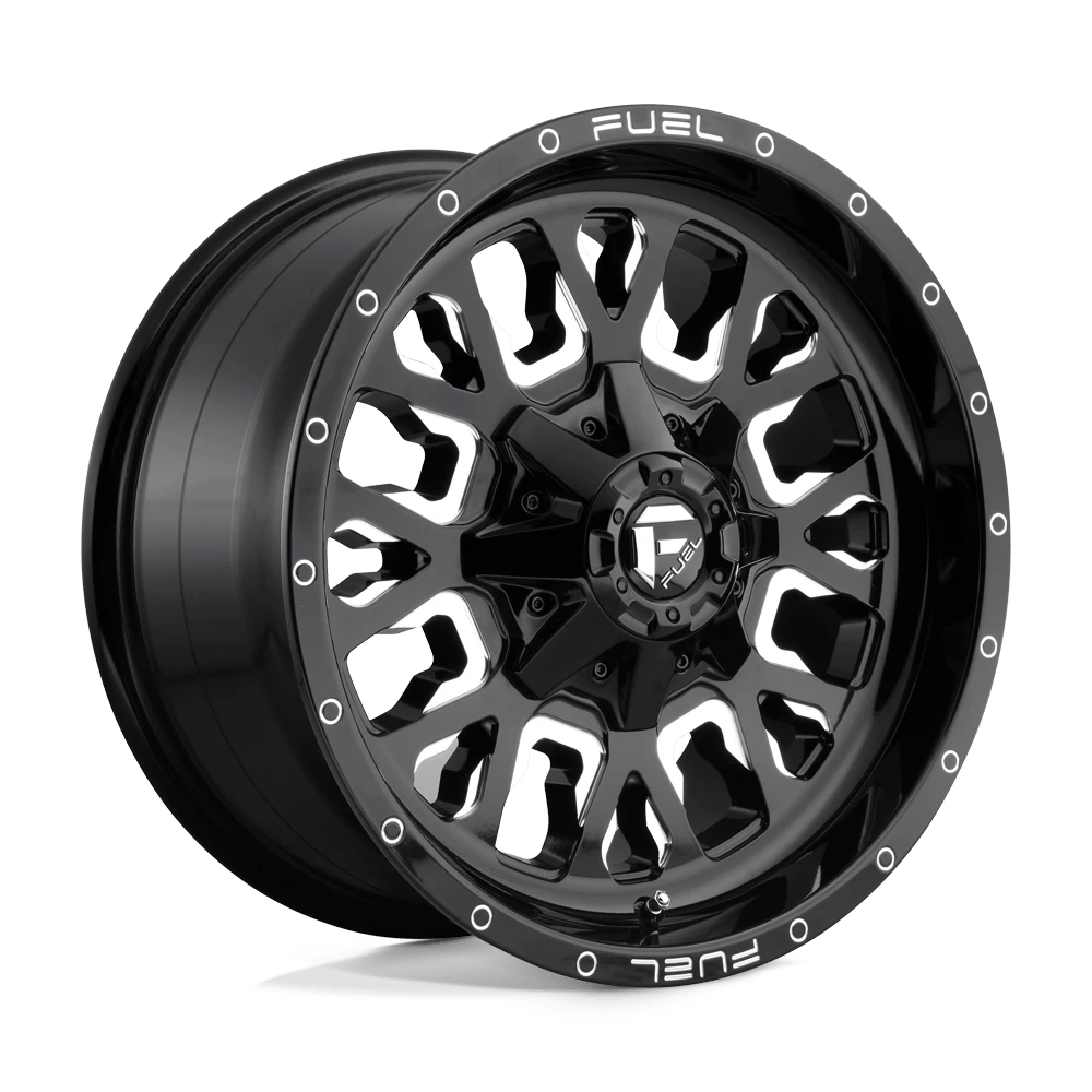 FUEL OFF-ROAD D611 STROKE GLOSS BLACK MILLED | 18x9 20 125.1 (8x165.1)