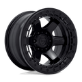 FUEL OFF-ROAD D122 MATTE BLACK WITH MATTE BLACK RING | 17x9 -15 87.1 (6x135)