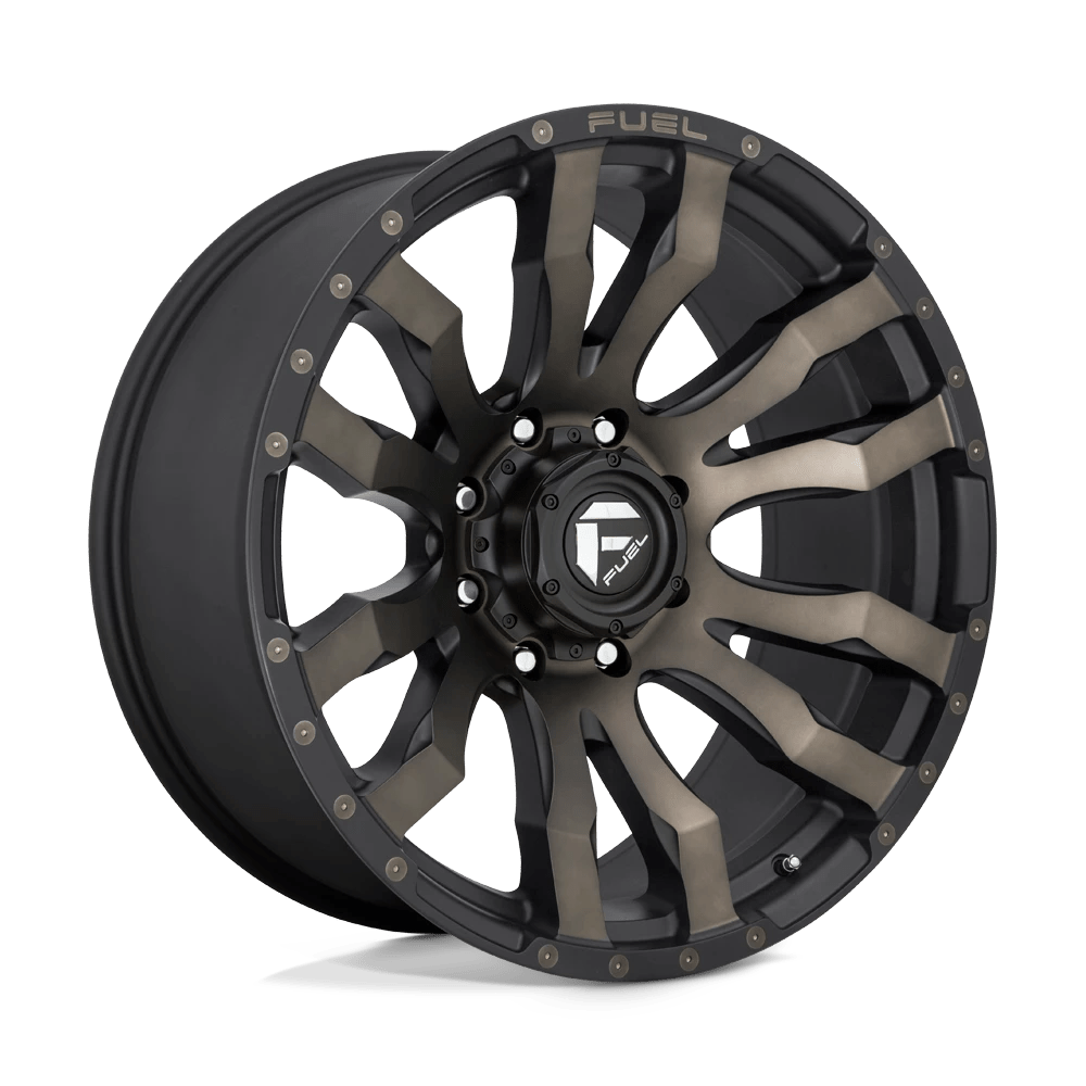 FUEL OFF-ROAD D674 BLITZ MATTE BLACK DOUBLE DARK TINT | 22x12 -44 87.1 (6x135)