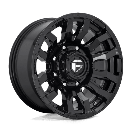 FUEL OFF-ROAD D675 GLOSS BLACK | 22x10 -18 125.1 (8x170)